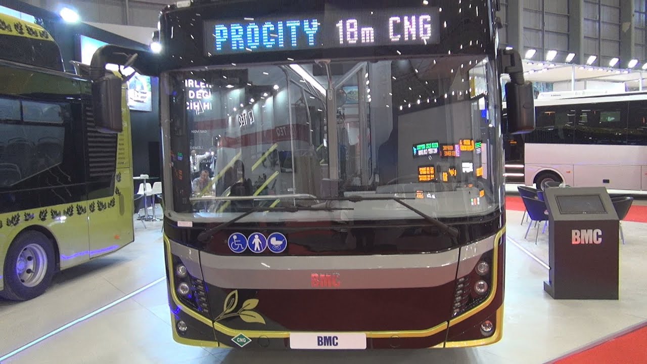 BMC Procity 18 M CNG Articulated City Bus (2022) Exterior and Interior
