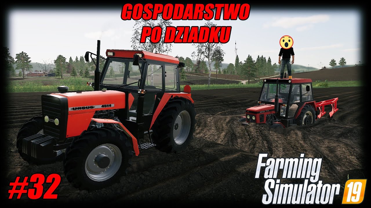 ★ Orka w dużym błocie, wyciąganie młodego, 2 nowe pola  ★ Gospodarstwo Po Dziadku ★ FS 19 ★