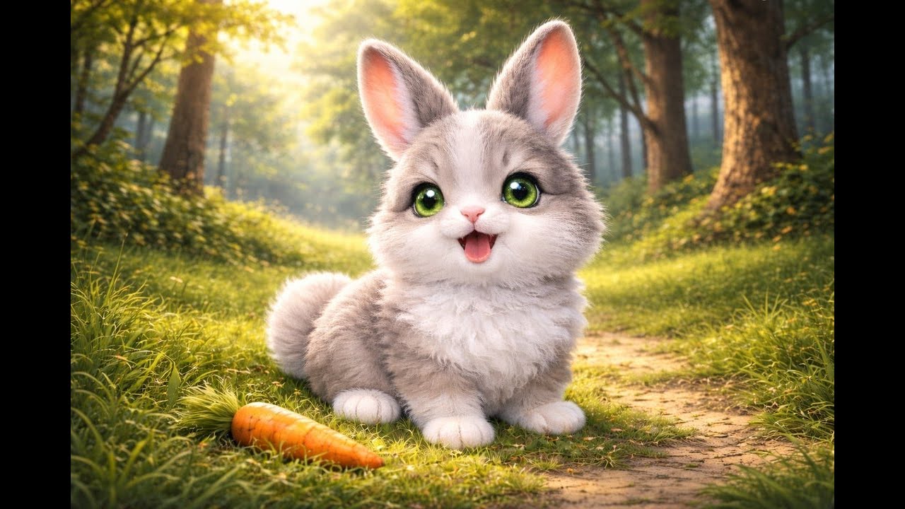 Little Bunny Song 🐰 | Cute Bunny Song for Kids | My First Songs