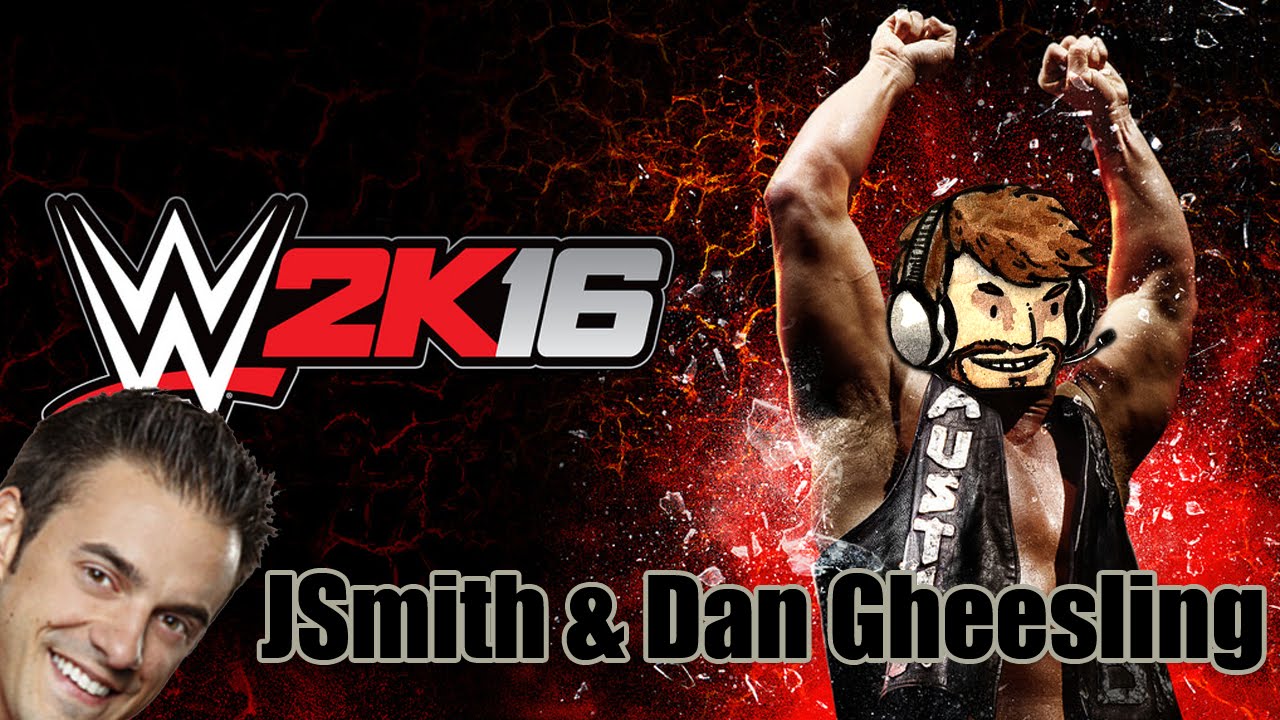 JSmith & Dan Gheesling Try out WWE 2K16! Part 1/2