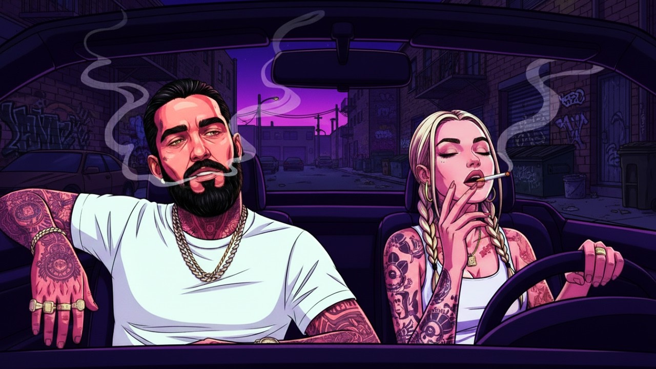 Velvet Night Cruise Playlist — 420 Chill Hip-Hop | West Coast • Bluesy Rap