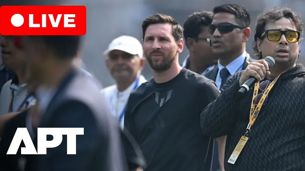 LIVE | Lionel Messi Lights Up Wankhede Stadium in Mumbai | APT