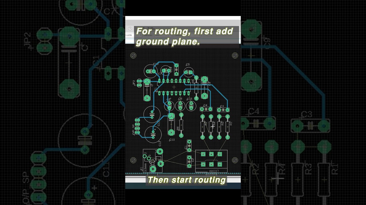 PCB design in Eagle CAD || Single layer PCB Design #pcbdesign #pcb