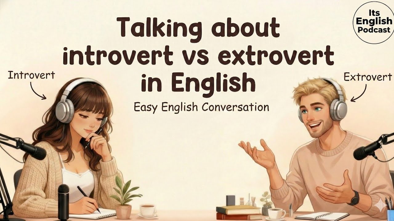 Talking About Introvert vs. Extrovert Life in English | Easy English Podcast