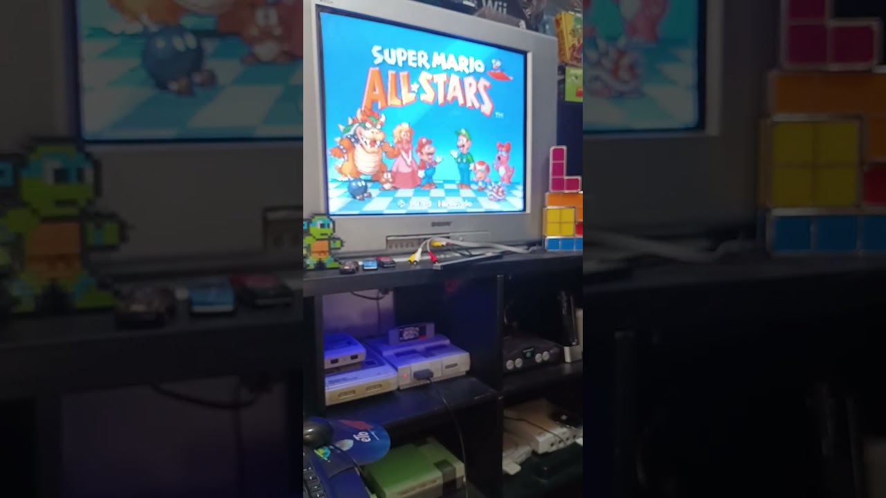 Test Super Mario All Star, Super Nintendo