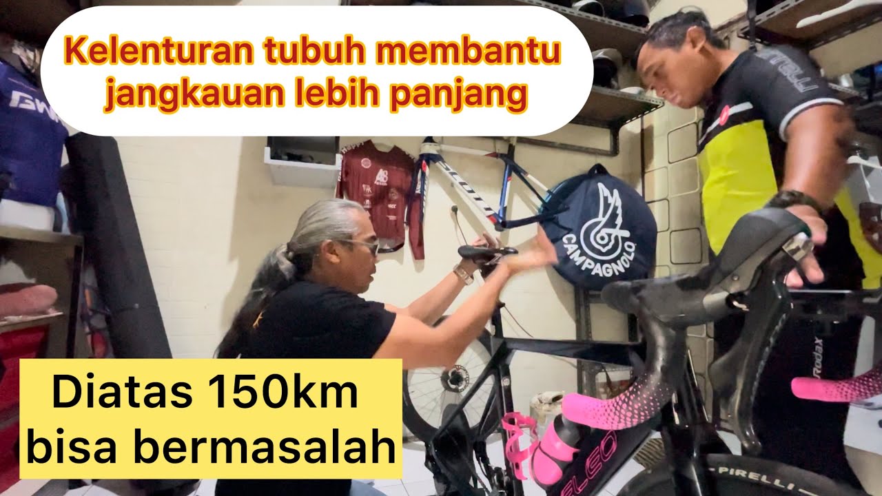 Manual Bike Fitting by GowesHappy ! Tidak ada keluhan di awal