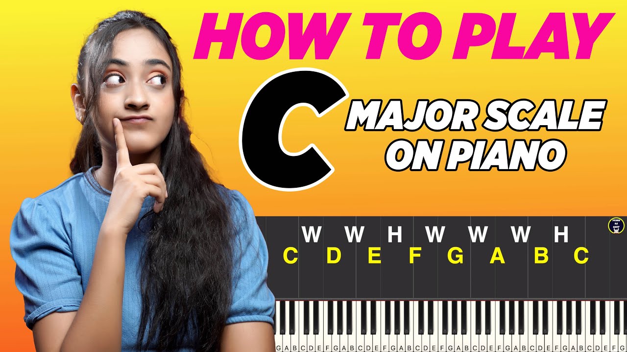 Piano Lessons for Beginners - C Major Scale | बाजा बजाना सीखे | EASY PIANO TUTORIAL