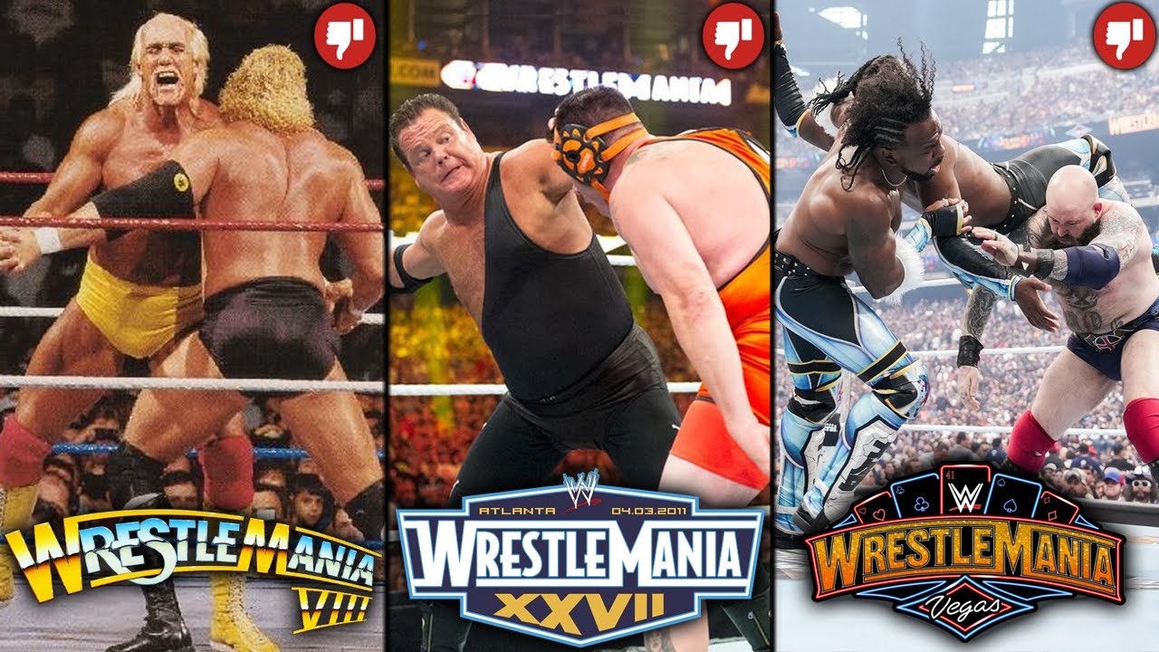 La Peor Lucha de Cada Wrestlemania