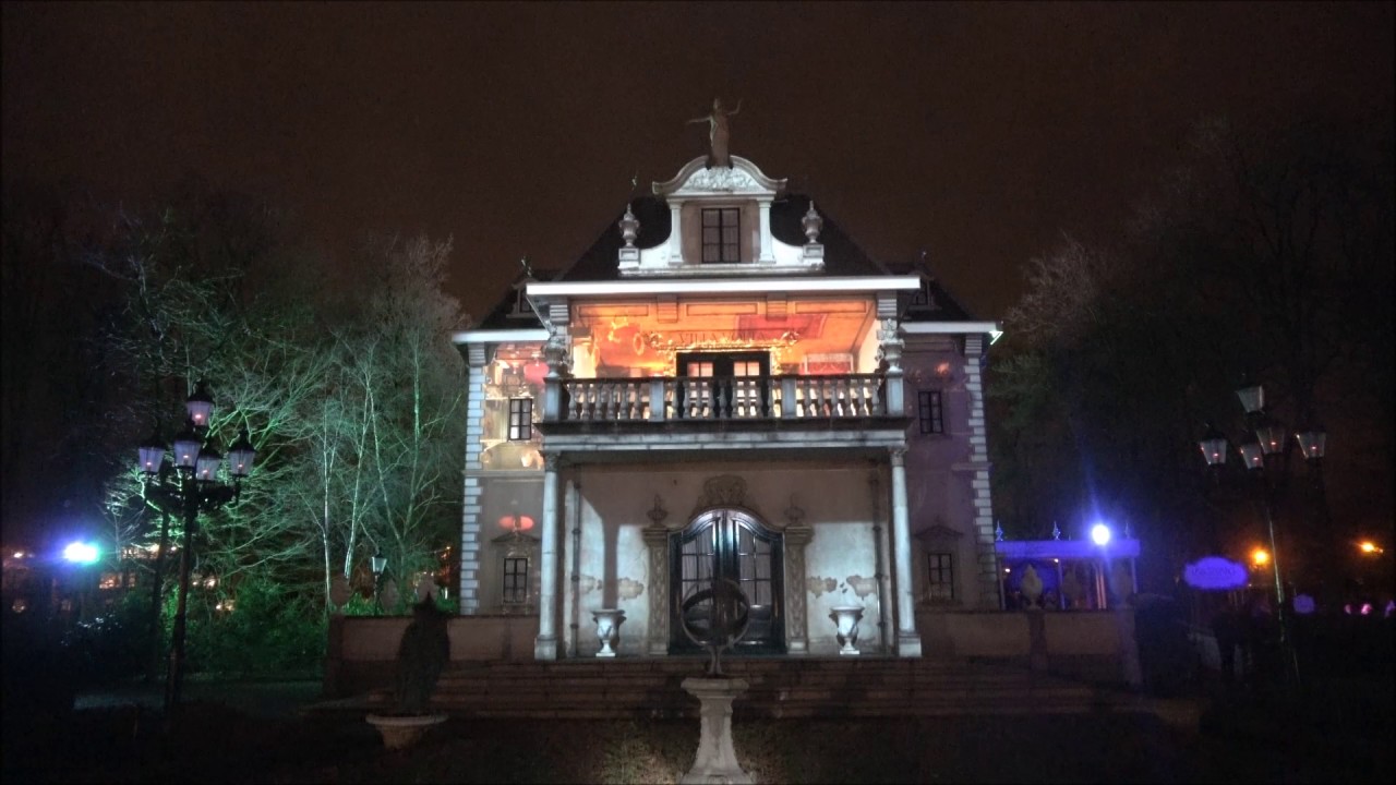 Villa volta projectie @Efteling 2017