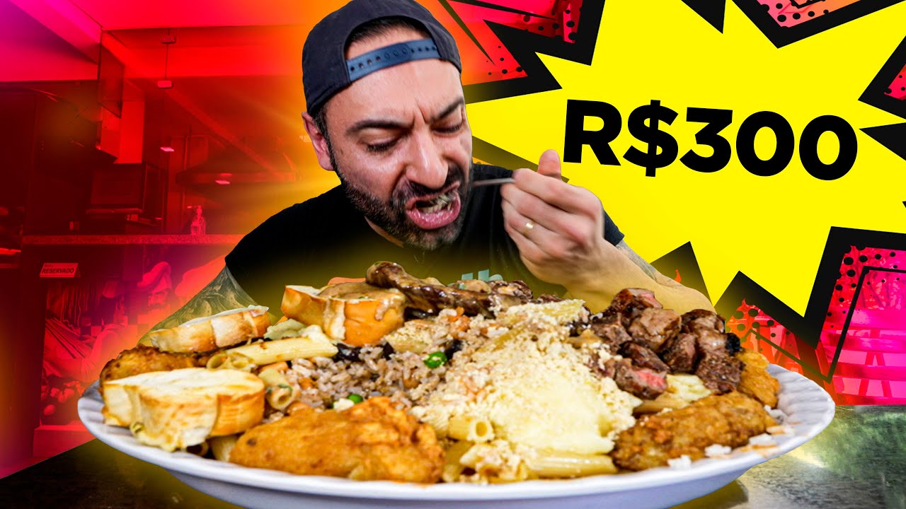 R$300 no Self-Service!! De volta ao BRASIL!