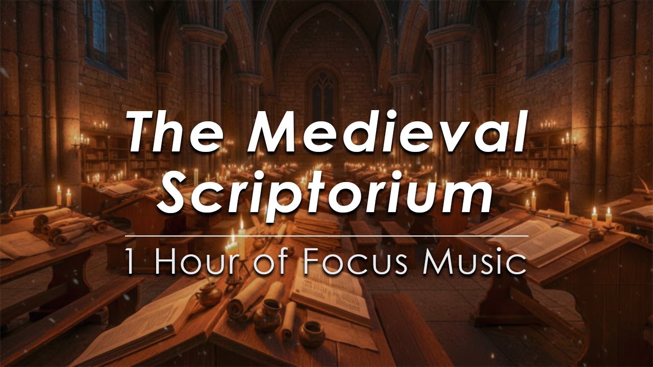 The Medieval Scriptorium | Music Academia & Gregorian for Deep Focus