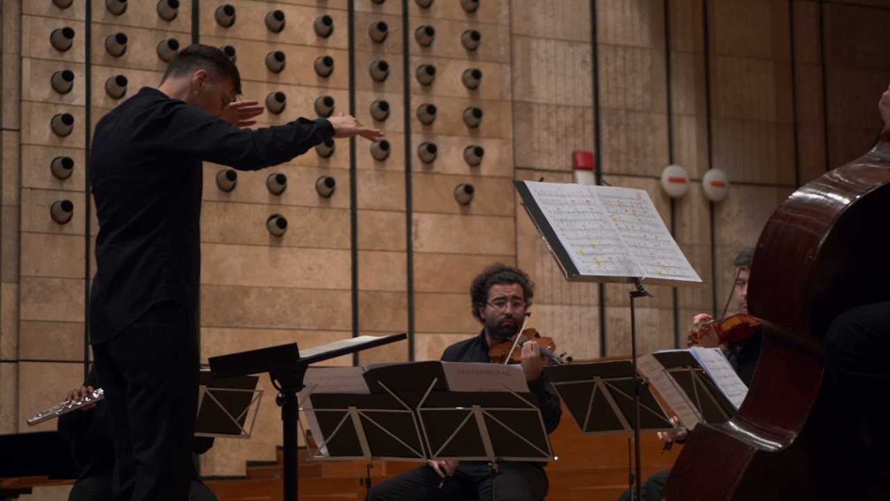 Tristan Murail - Lachrymae for alto flute and string quintet, I. Buffa - conductor