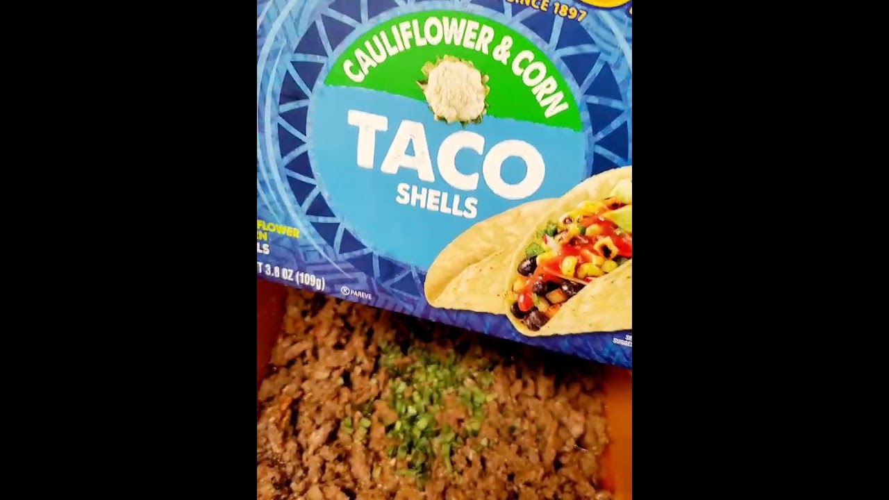 Crispy Cauliflower Taco Shells#shorts#ortega