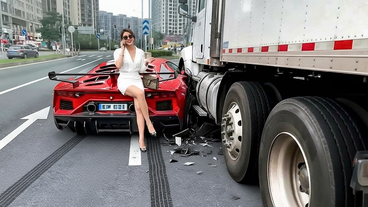 ИДИОТЫ ЗА РУЛЕМ СУПЕРКАРОВ, СНЯТЫЕ НА КАМЕРУ