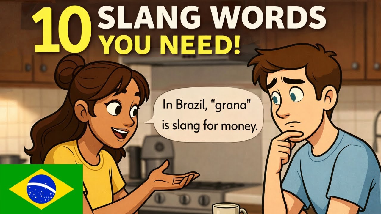 Everyday Brazilian Portuguese for Americans: 10 Slang Words to Sound Like a Local