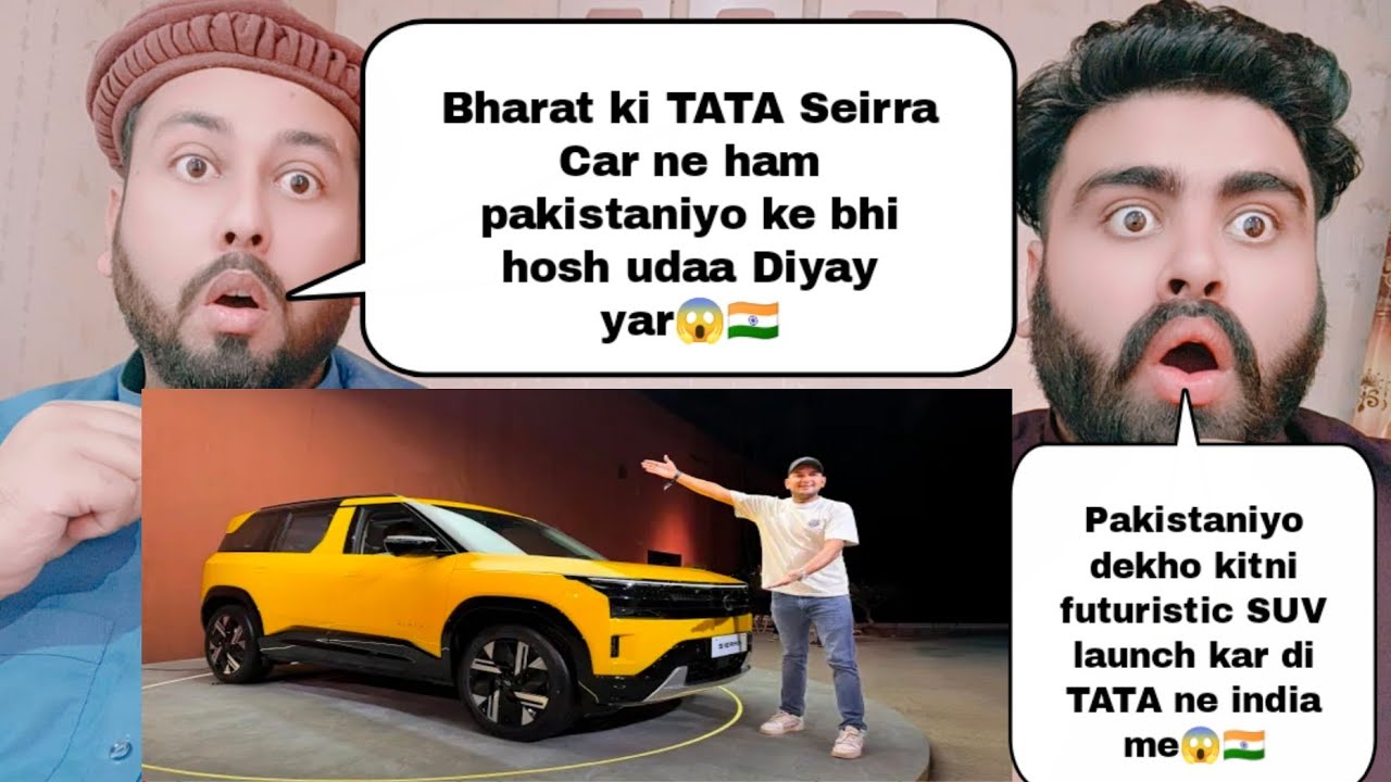 New Tata Sierra SUV Walkaround | India New SUV | Pakistani Reaction 