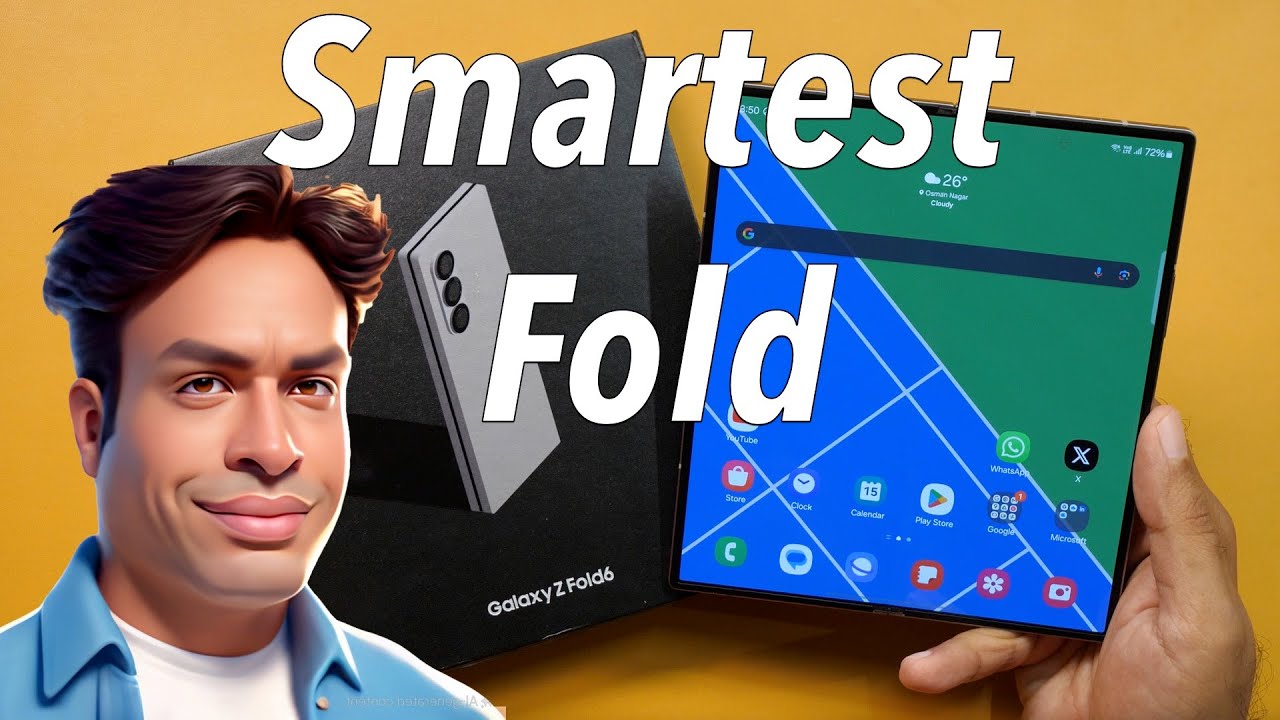 Самый умный складной смартфон в истории | Обзор Samsung Galaxy Z Fold6