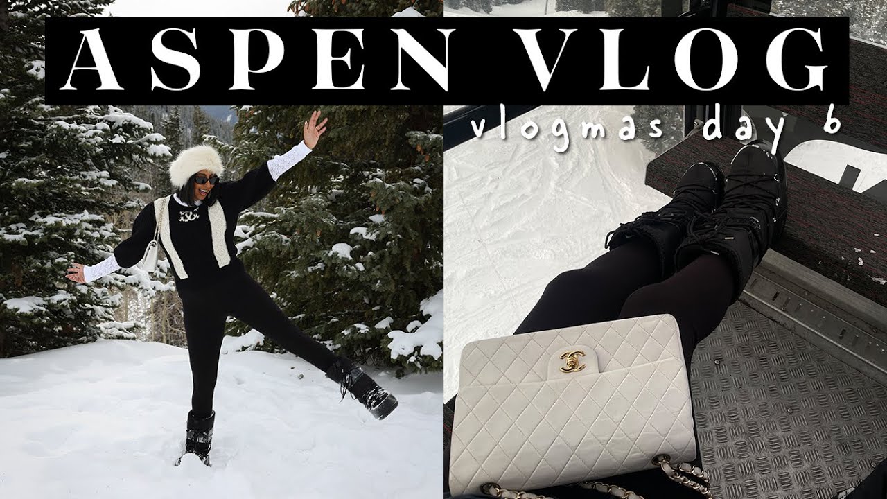 Exploring Aspen in the Snow! The best day ever!! | VLOGMAS DAY 6 2022