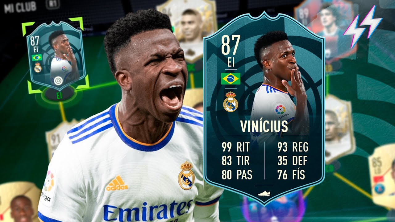 ROTÍSIMO o SBC ESTAFA? VINICIUS JR 87 POTM REVIEW! FIFA 22 ULTIMATE TEAM
