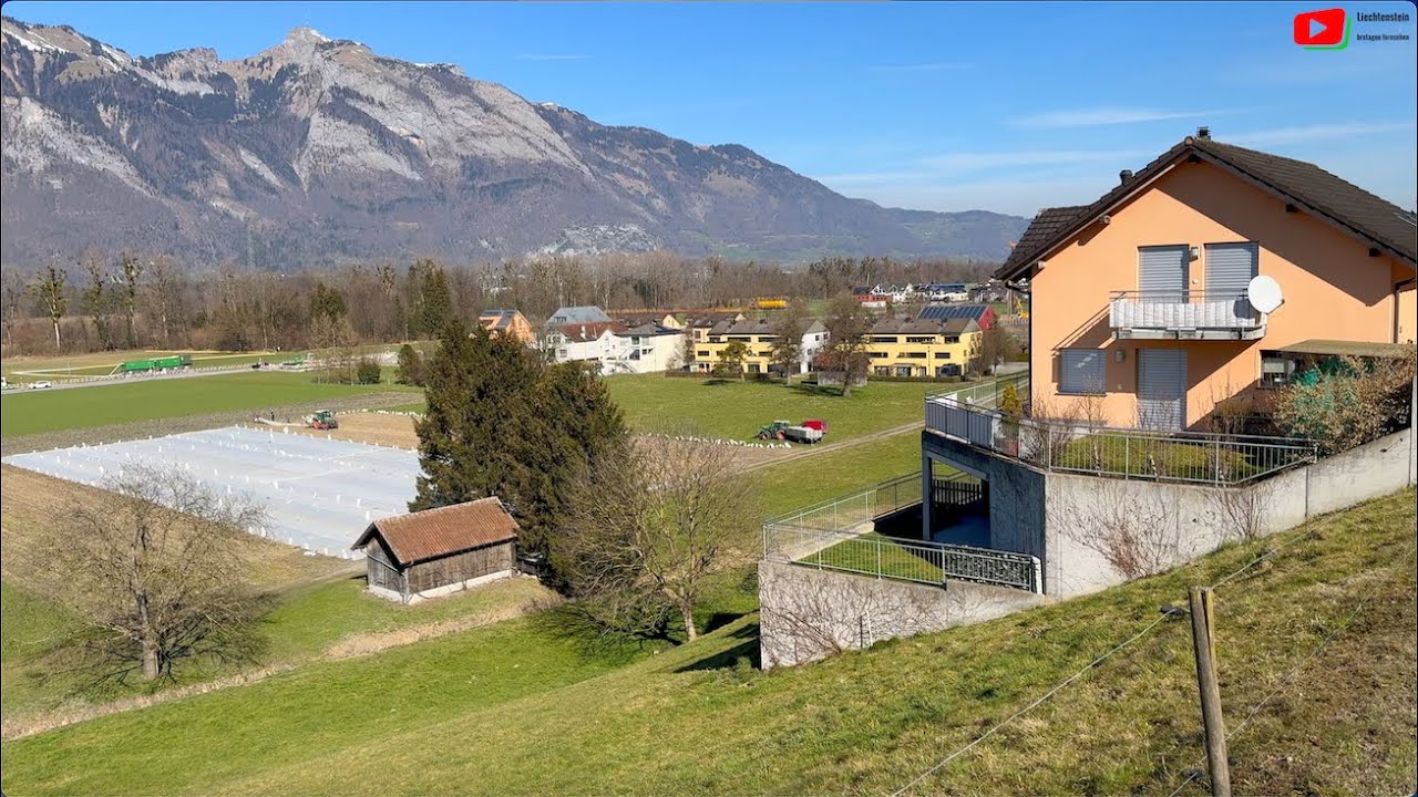 LIECHTENSTEIN 🇱🇮 GAMPRIN | Ein idyllisches Dorf / Alpine Village | LBF Liechtenstein Bzh Fernsehen