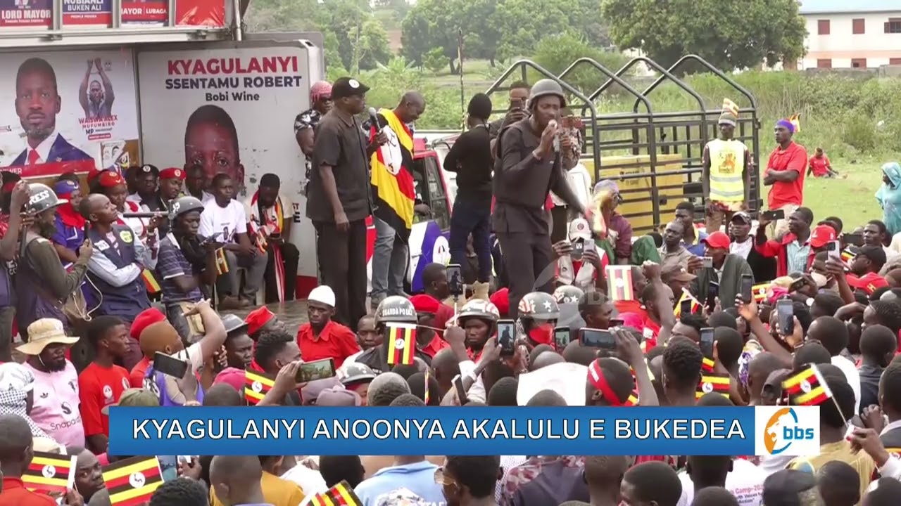 Okulonda Museveni asooke abasasule ente zammwe – Kyagulanyi e Bukedea