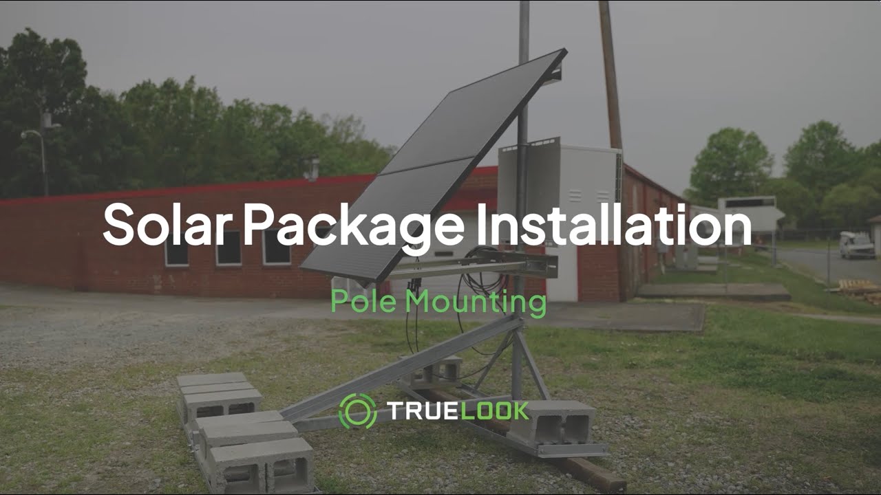 Solar Package Installation | TrueLook Construction Cameras