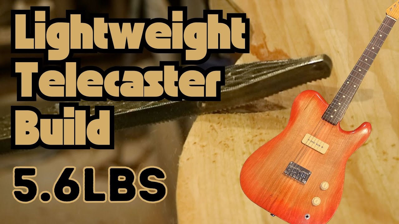 Lightweight Telecaster Build - #customguitar