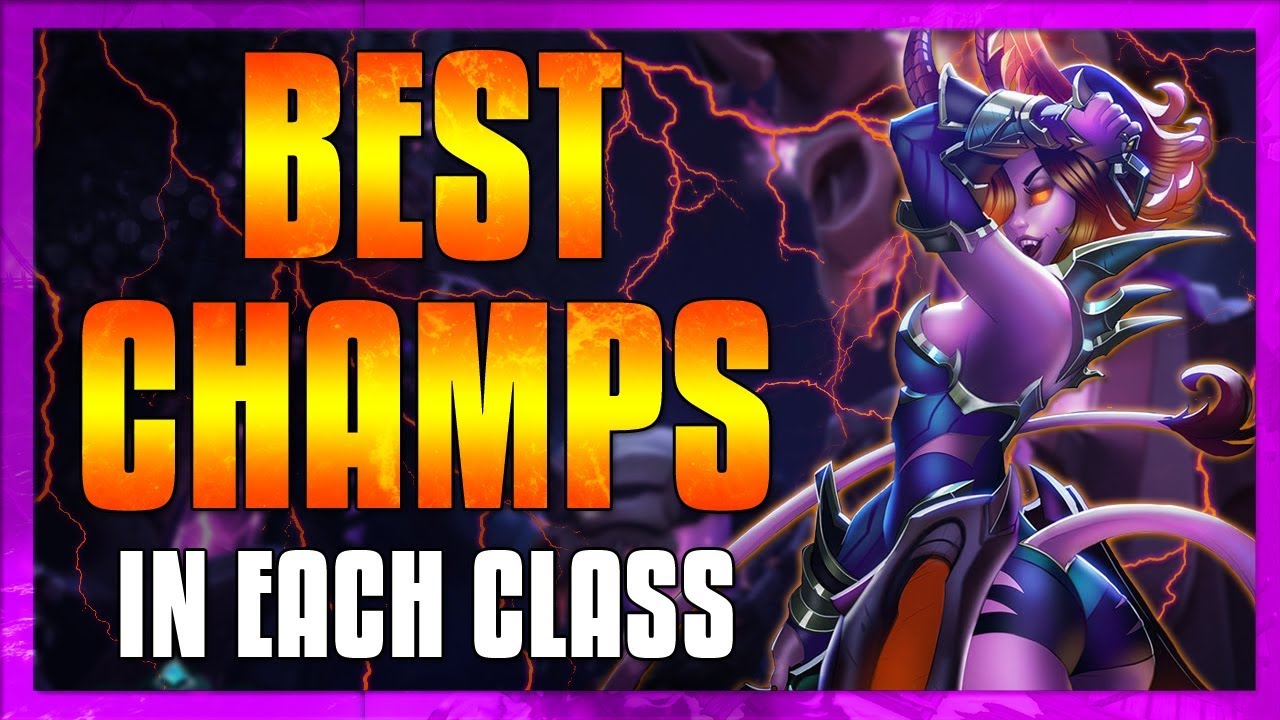 Paladins- BEST Champs In Each Class!