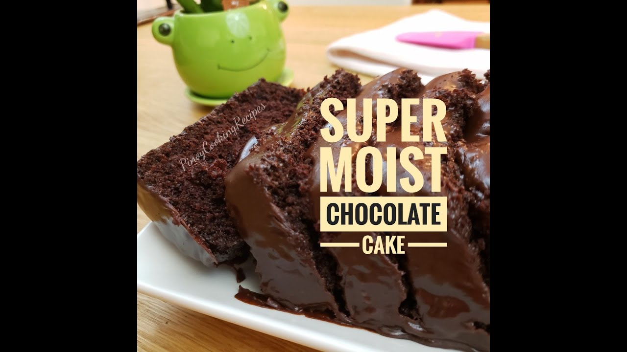 Super Moist Chocolate Cake  with Best Chocolate Frosting