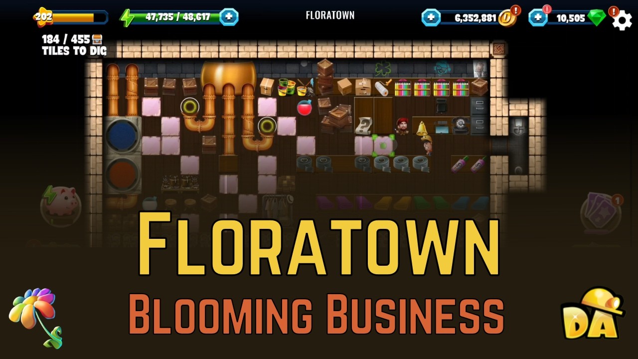 Floratown - #1 Blooming Business - Diggy's Adventure