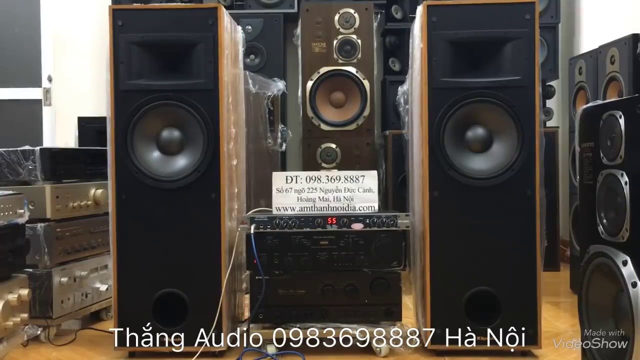 Klipcsh KG 4.5 chất hay từng nốt nhạc bộ karaoke Thắng Audio 0883698887