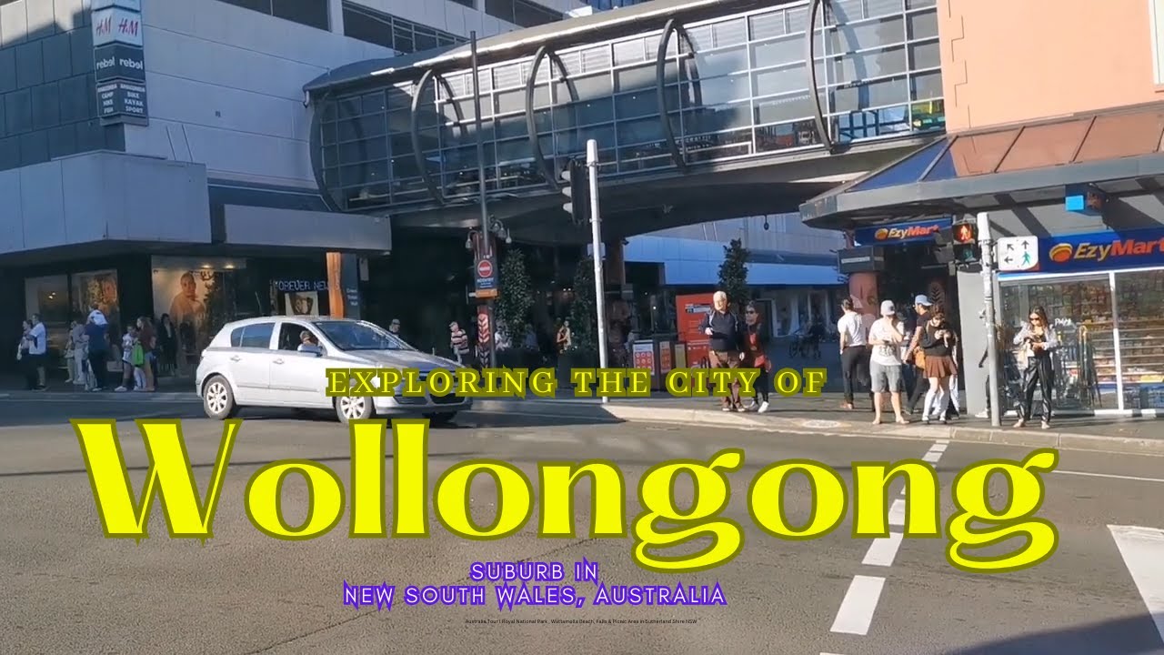 Wollongong AUSTRALIA 😄🚘 Wollongong City TOUR