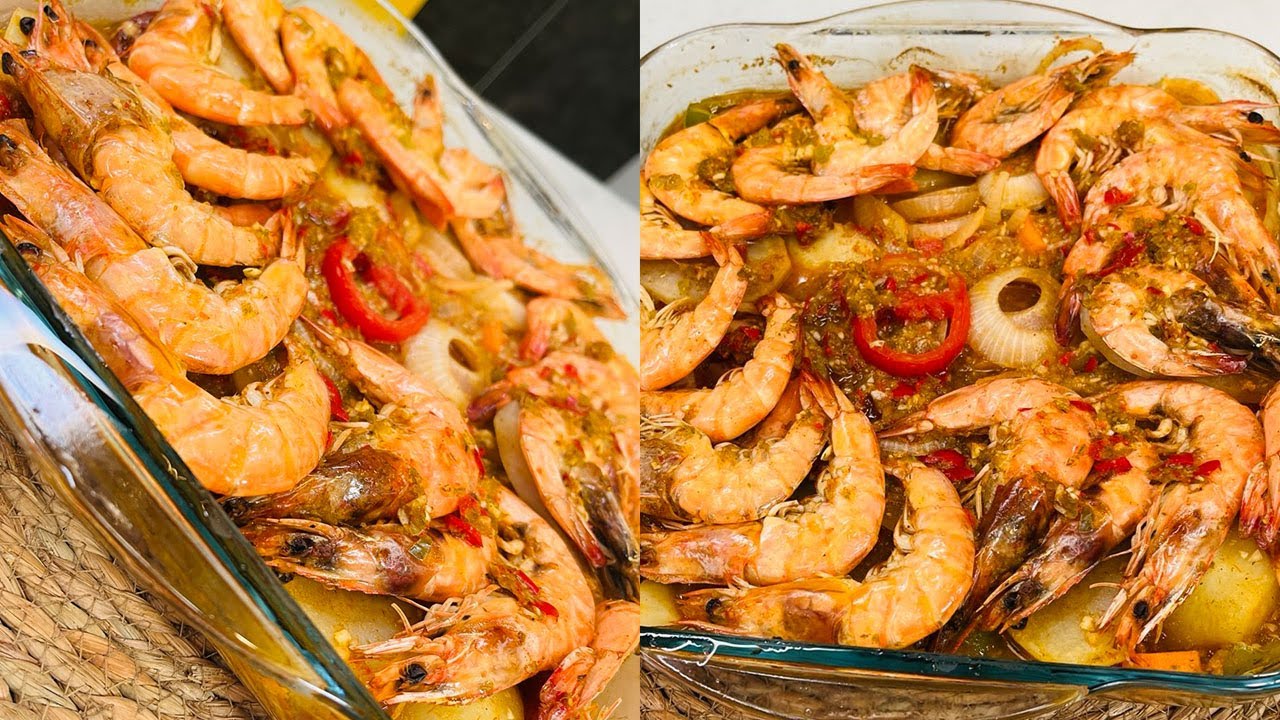 طريقة عمل صينية الجمبري بالخضار | العزومة مع الشيف فاطمة أبو حاتي