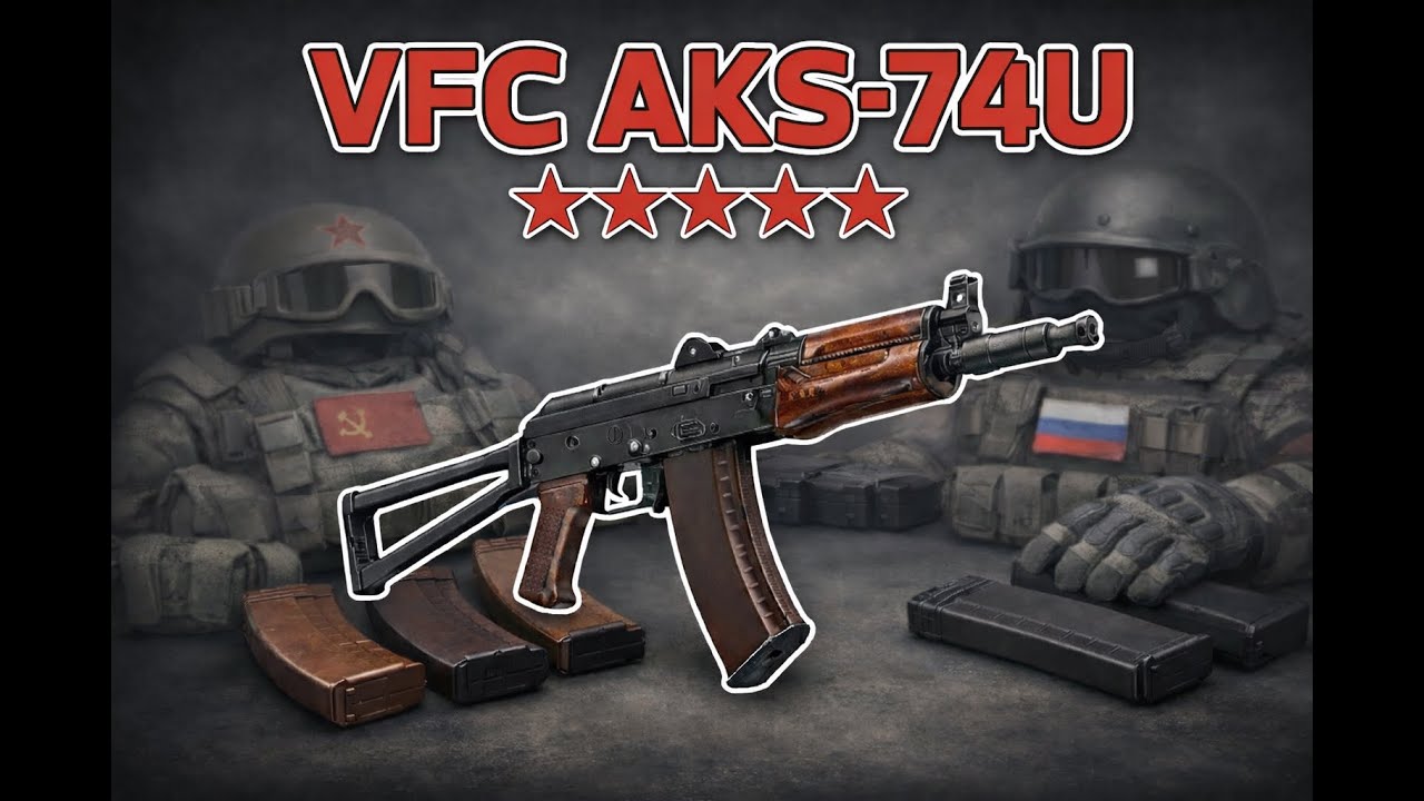 10점 만점에 20점! 최고 수준의 장난감 비비탄총 ㅣ VFC AKS74U