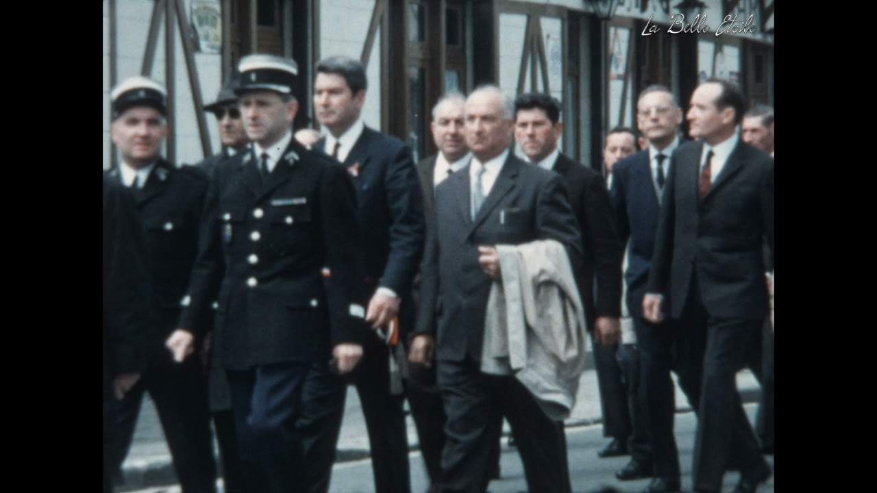 Congrès des Pompiers et fete du curé Ponthierry 1968