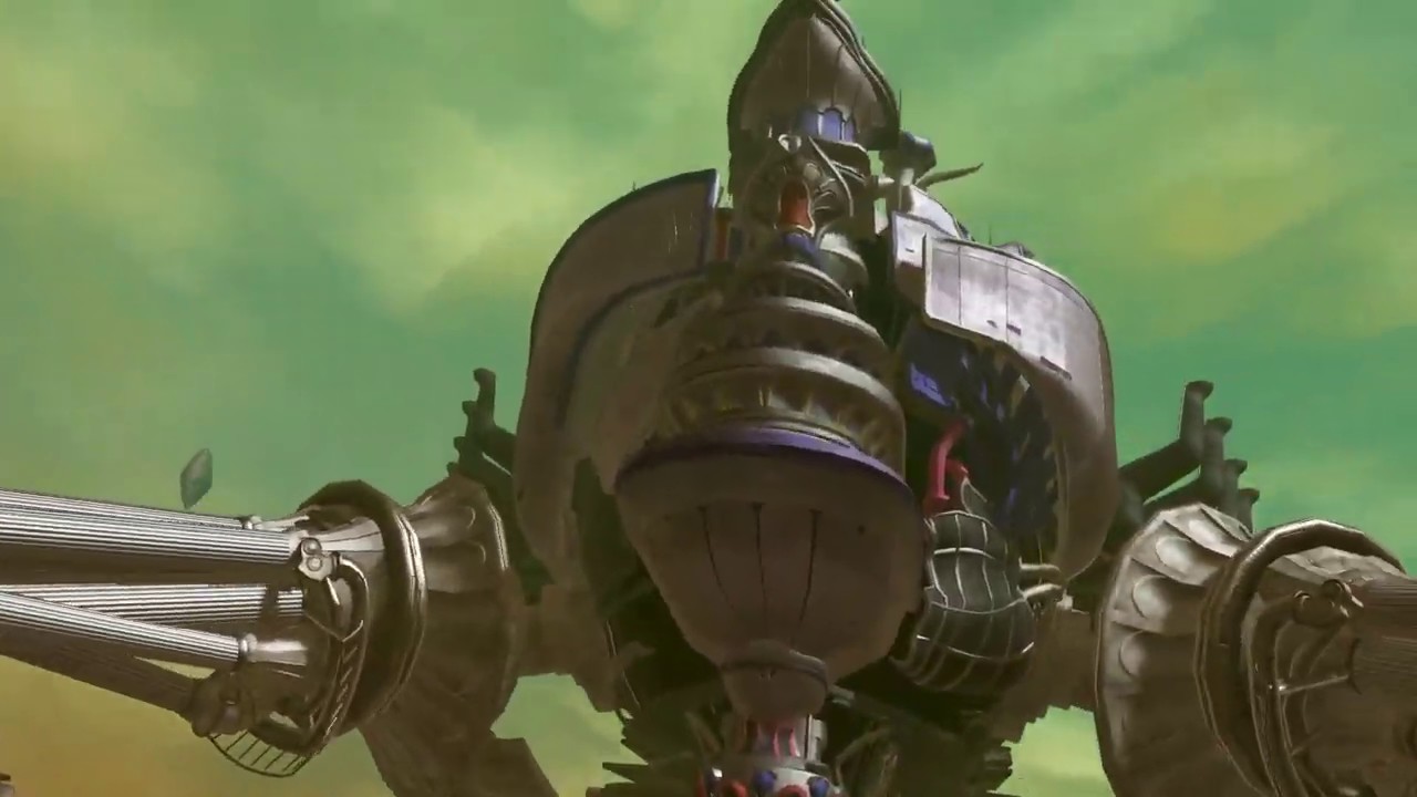 DISSIDIA FINAL FANTASY NT- Alexander Boss Fight