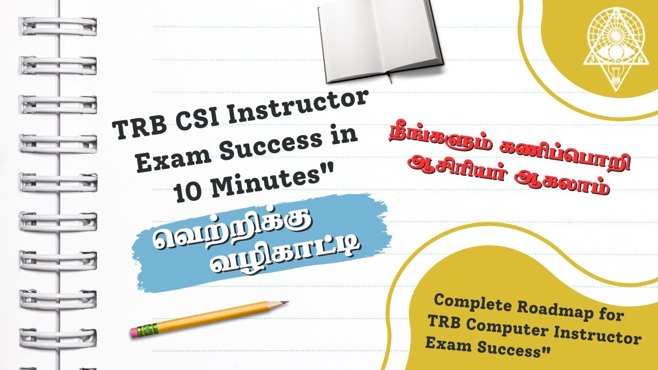 Roadmap for TRB CSI Instructor Exam Success in 10 Minutes| 369 Tesla