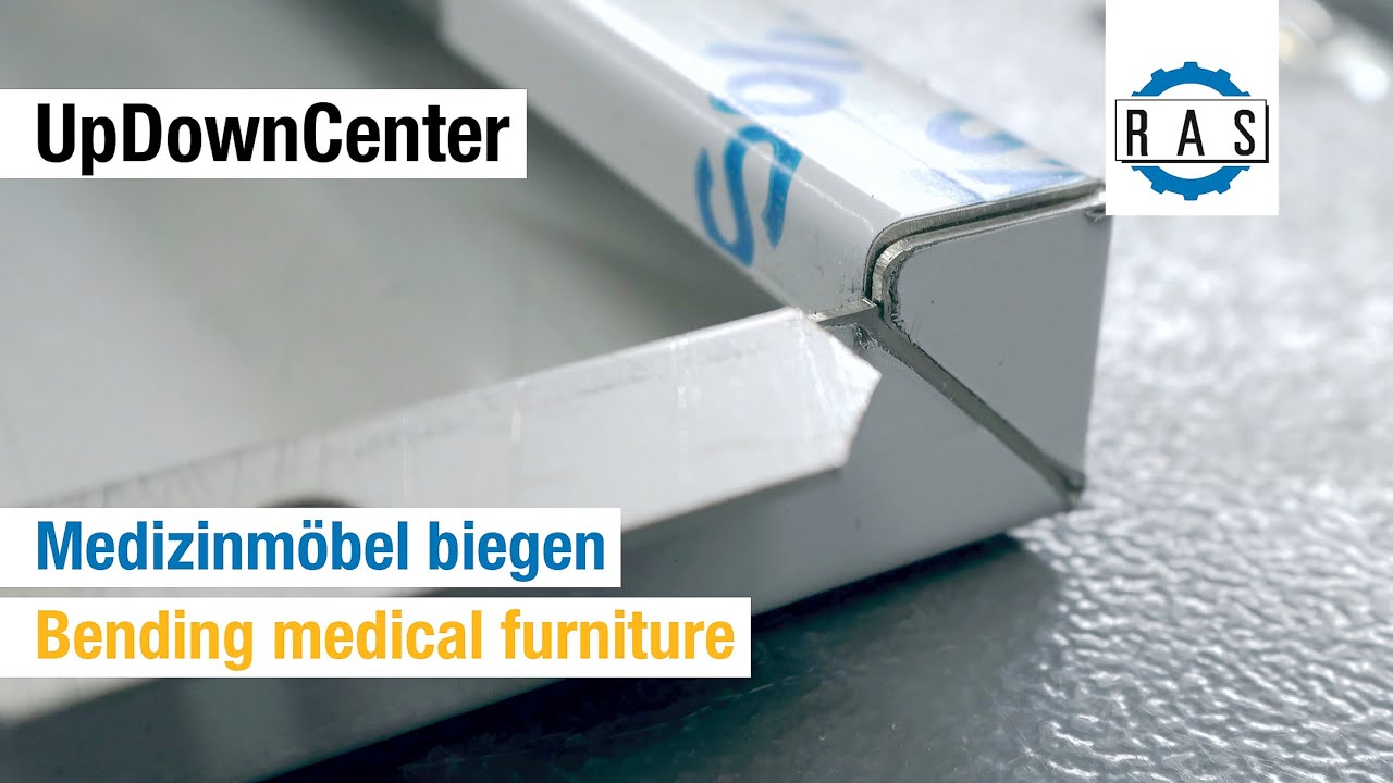 UpDownCenter biegt Medizinmöbel | UpDownCenter bends medical furniture