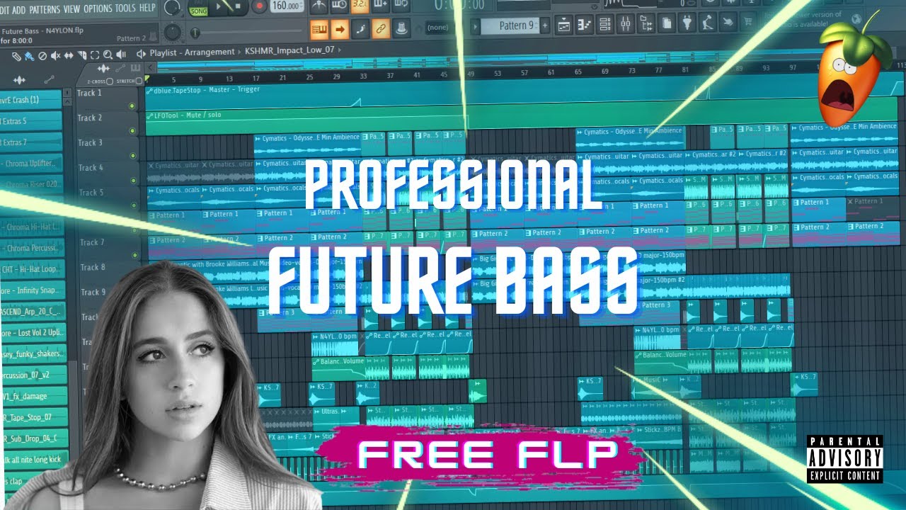 Professional Future Bass - FREE FLP | FL Studio 20 (N4YLON)