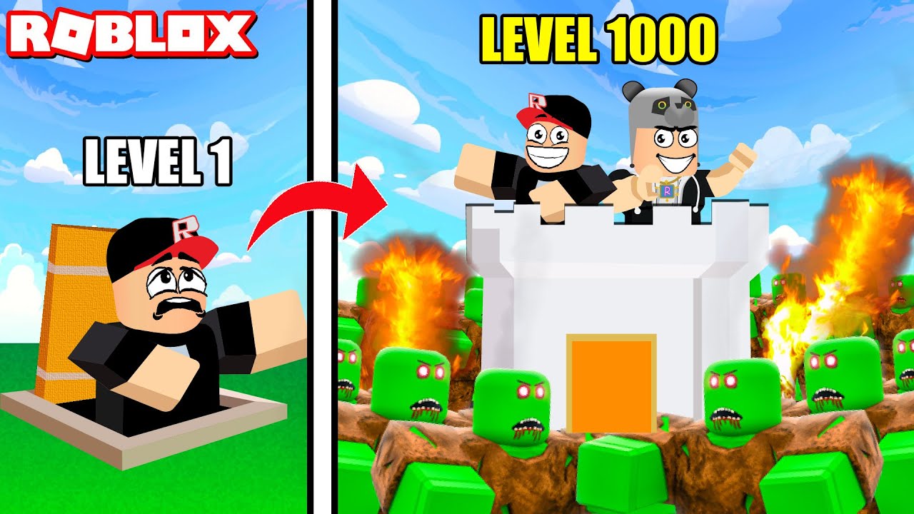 Zombiler Geri Döndü!! Kale Yap ve Savaş !! - Roblox Colony Survival Alpha