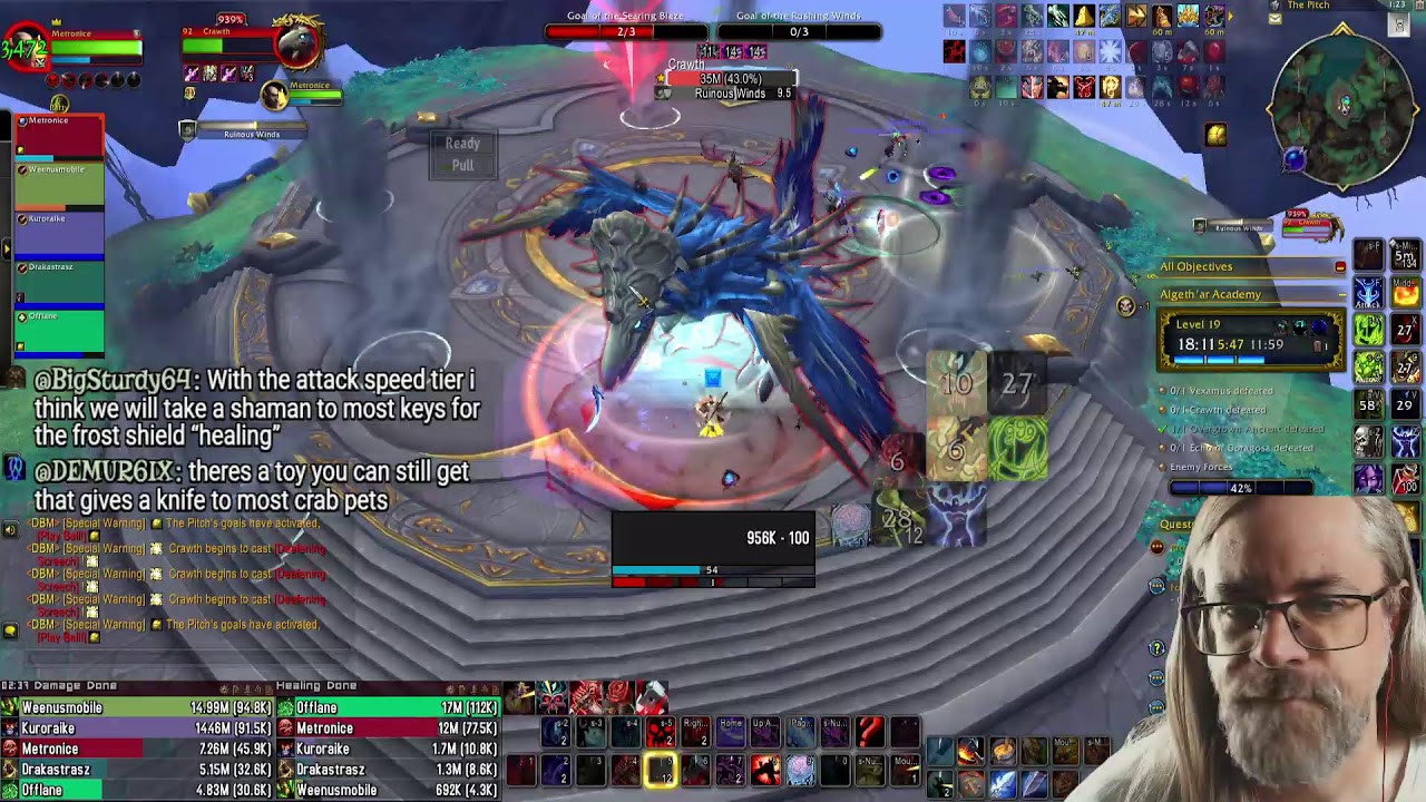 Mythic+ Pugging Keys - Blood Death Knight POV