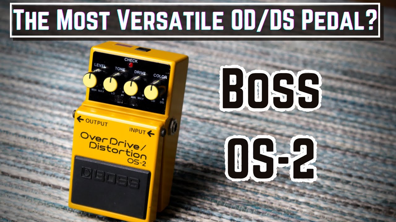 Обзор и сравнение педали дисторшна Boss OS-2 Overdrive