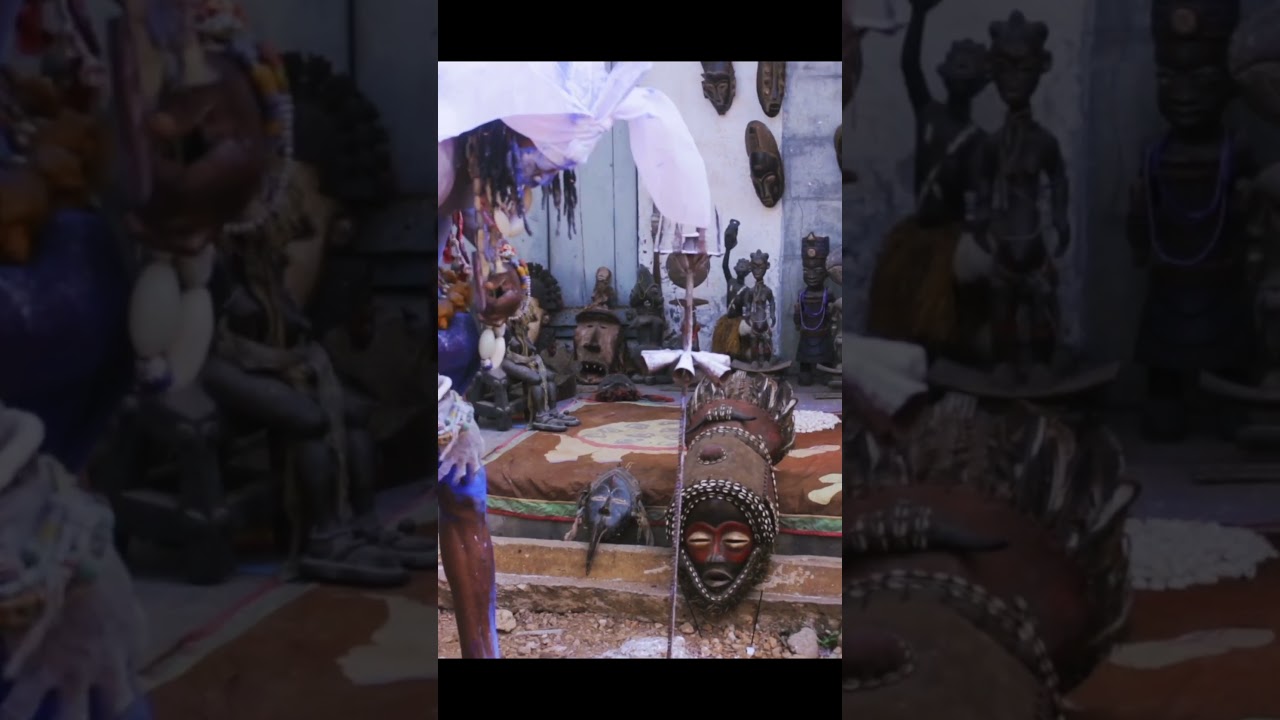 Voodoo Mask Collector #chalewote2033 #ghana #accra #art