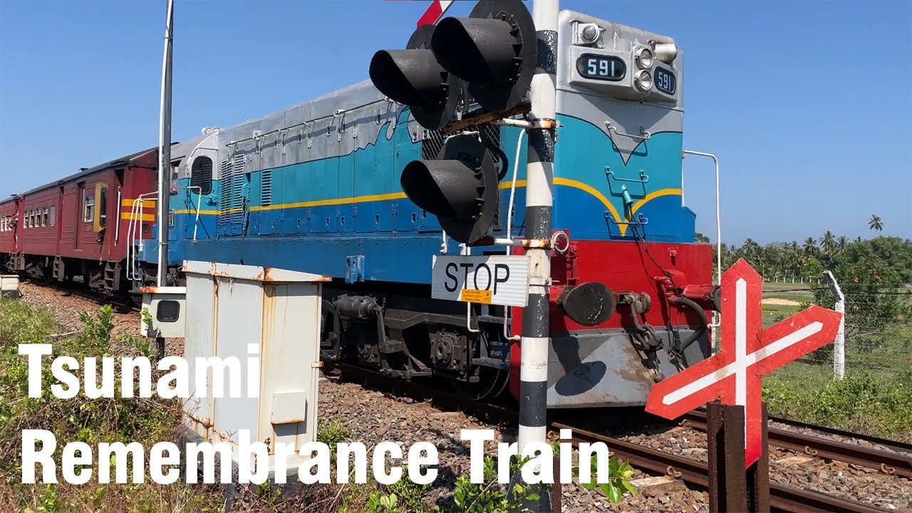 Tsunami Remembrance Train at Koggala | M2a 591 'Manitoba'
