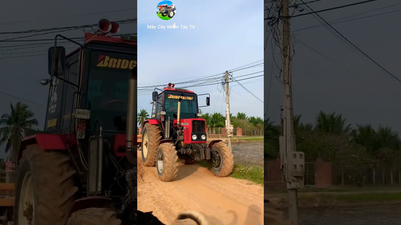 M&aacute;y C&agrave;y Độ K&egrave;n Hay#tractor #m&aacute;yc&agrave;ymiềnt&acirc;ytv #agrimotor #xcavator