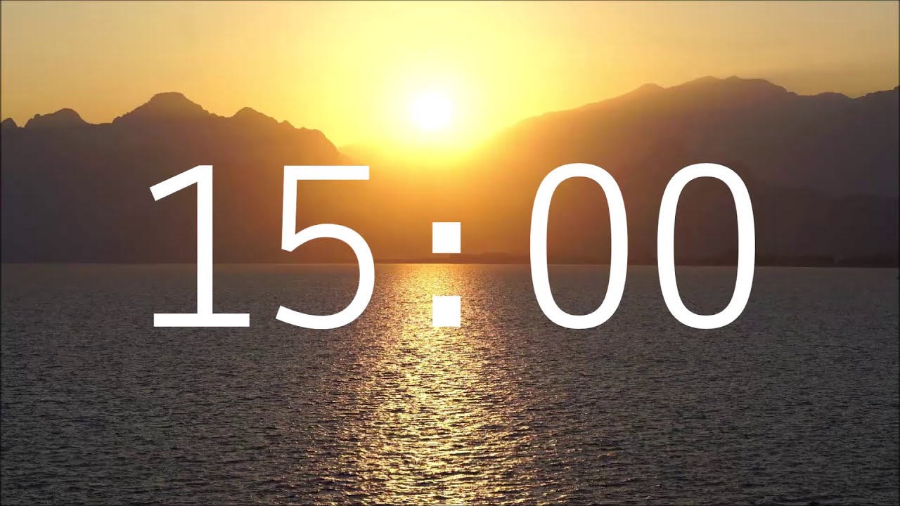 15 Minute Timer - Acoustic Guitar Music