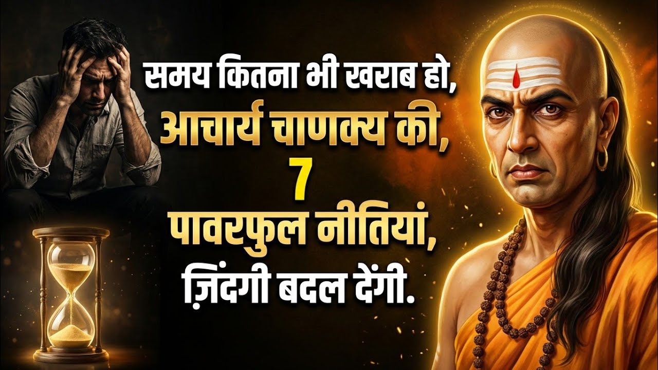 Chanakya Niti - आचार्य चाणक्य की 7 पॉवरफुल नीतियां जो आपकी ज़िंदगी बदल देंगी | Amrit Vacha