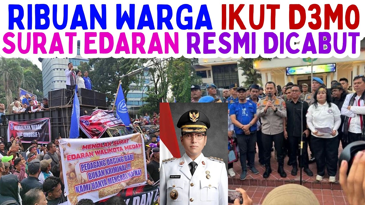WALIKOTA CABUT SURAT EDARAN DAN LAPAK B4B1 BEBAS #reactionvideo #medanviral