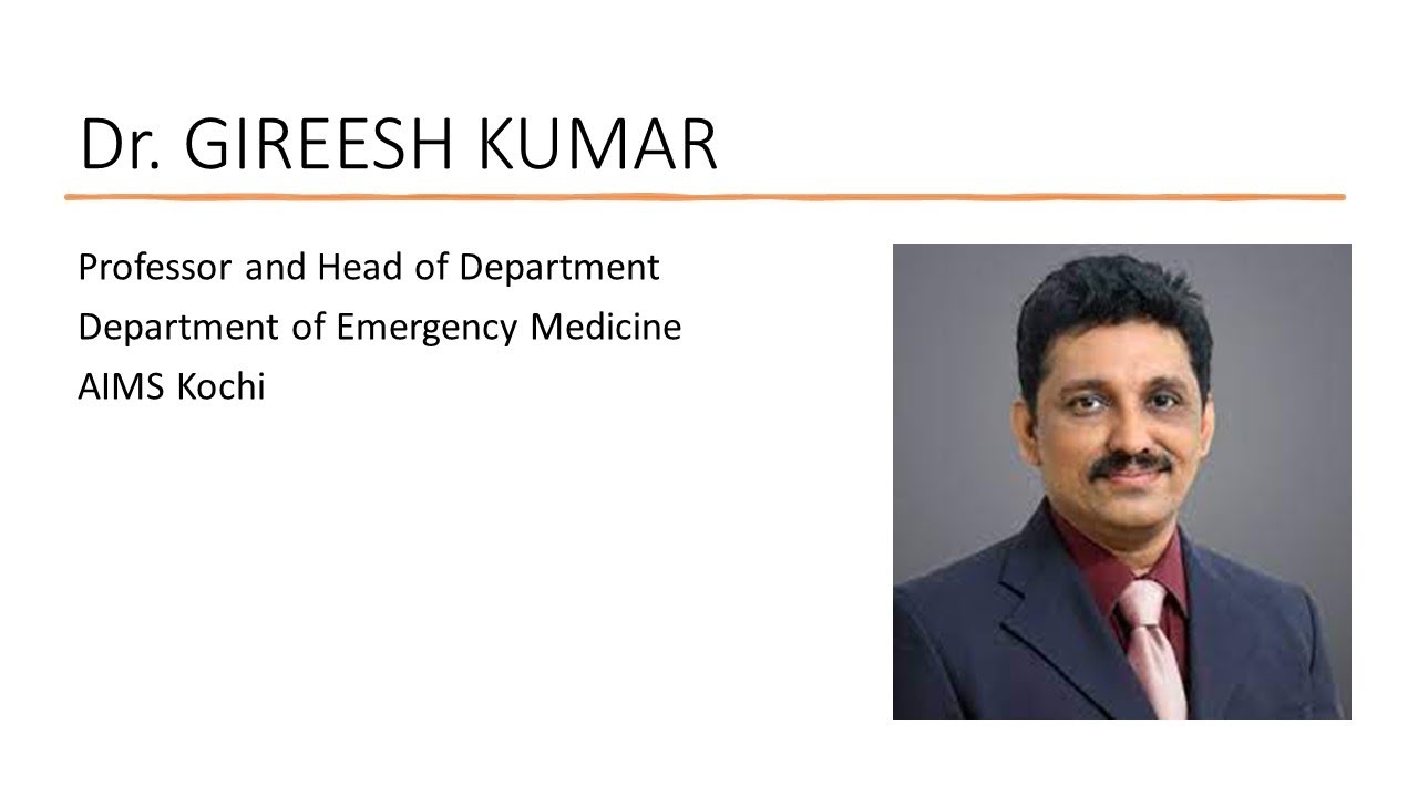 Sepsis management in ER- Dr. Gireesh Kumar  K P