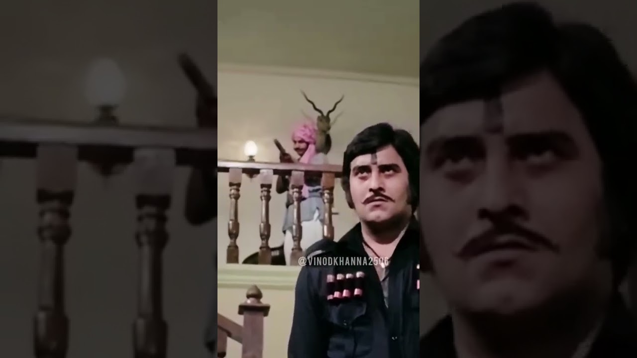 Daku Vijay Singh 🖤🔥 #shorts #vinodkhanna #shortvideo #shortsvideo #dialogue #oldisgold #bollywood